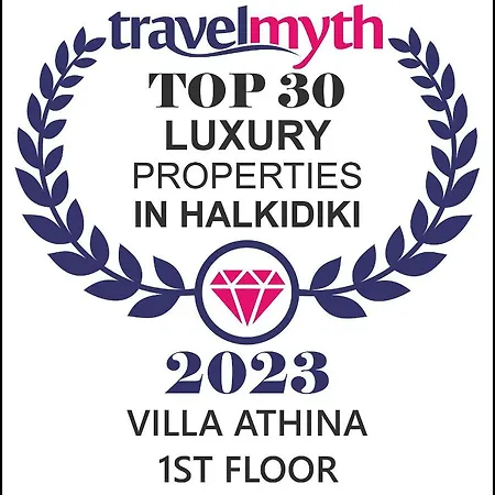 Villa Athina 1St Floor Nea Kallikrateia Exterior foto